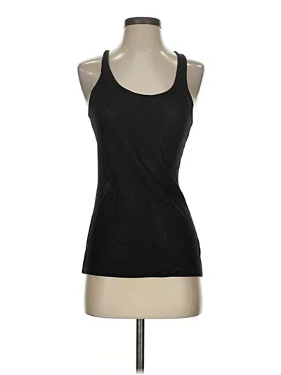 Pre-owned Express Sleeveless Top Black Halter Neckline Tops