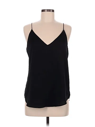 Pre-owned Express Sleeveless Top Black Halter Neckline Tops