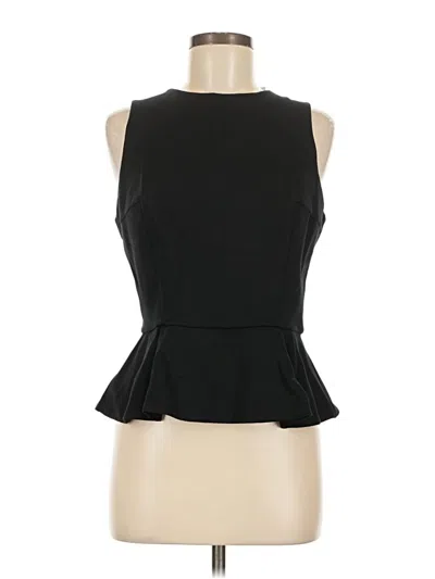 Express Sleeveless Top Black Halter Neckline Tops