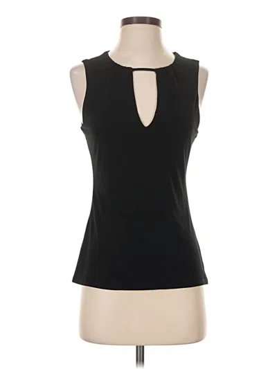 Express Sleeveless Top Black Keyhole Neckline Tops