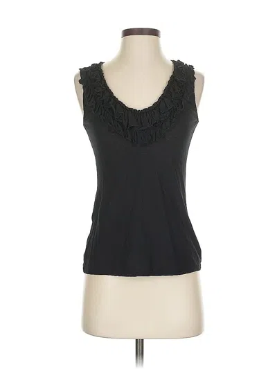 Pre-owned Express Sleeveless Top Black Scoop Neck Tops