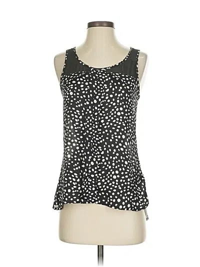 Pre-owned Express Sleeveless Top Black Scoop Neck Tops