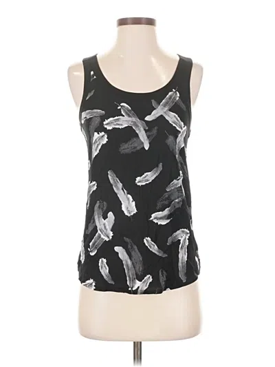 Pre-owned Express Sleeveless Top Black Scoop Neck Tops