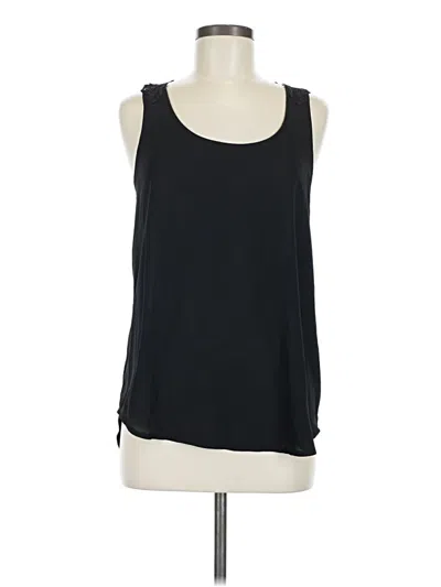 Express Sleeveless Top Black Scoop Neck Tops