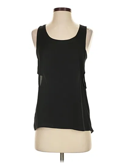 Pre-owned Express Sleeveless Top Black Scoop Neck Tops