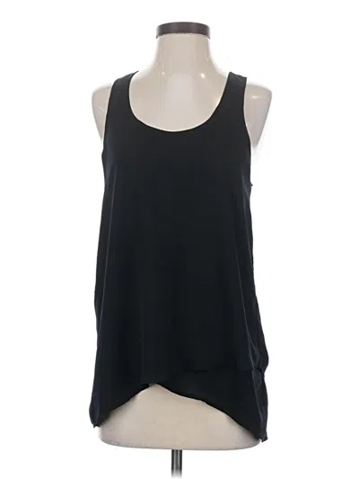 Pre-owned Express Sleeveless Top Black Scoop Neck Tops