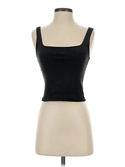 Pre-owned Express Sleeveless Top Black Scoop Neck Tops