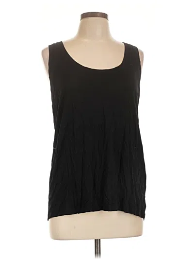 Pre-owned Express Sleeveless Top Black Scoop Neck Tops
