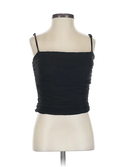 Pre-owned Express Sleeveless Top Black Strapless Neckline Tops