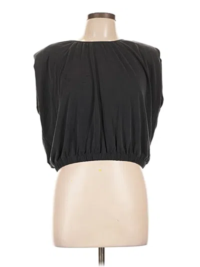 Pre-owned Express Sleeveless Top Black Strapless Neckline Tops
