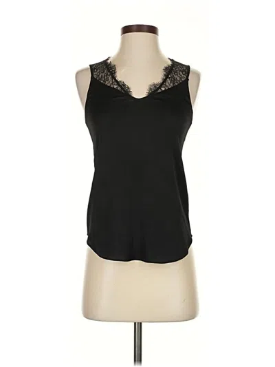Pre-owned Express Sleeveless Top Black Sweetheart Neckline Tops