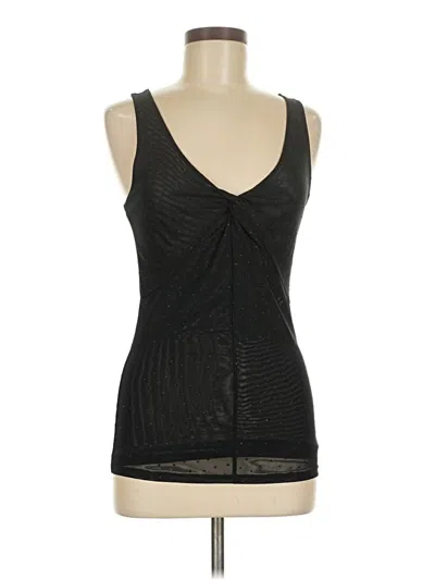 Pre-owned Express Sleeveless Top Black Sweetheart Neckline Tops
