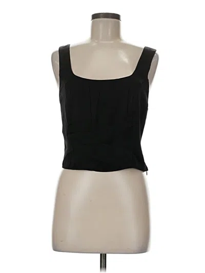 Pre-owned Express Sleeveless Top Black Sweetheart Neckline Tops