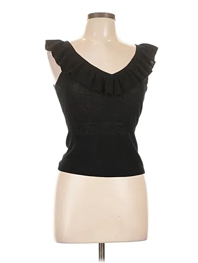 Pre-owned Express Sleeveless Top Black Sweetheart Neckline Tops