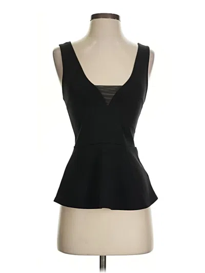 Pre-owned Express Sleeveless Top Black Sweetheart Neckline Tops