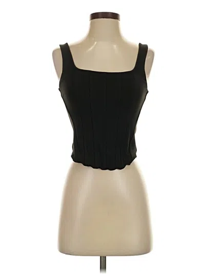 Pre-owned Express Sleeveless Top Black Sweetheart Neckline Tops