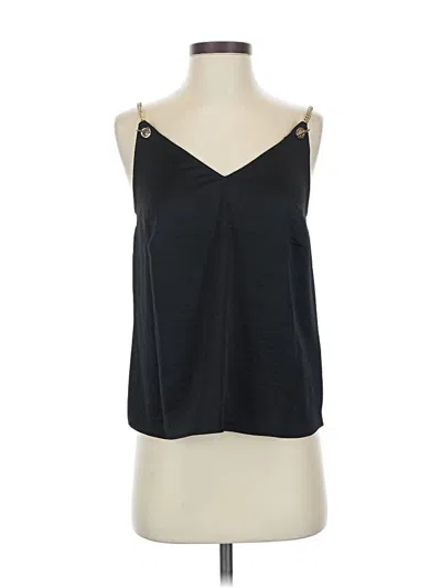 Pre-owned Express Sleeveless Top Black V Neck Tops