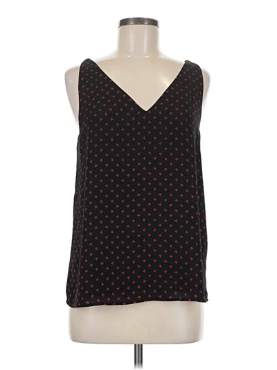Pre-owned Express Sleeveless Top Black V Neck Tops