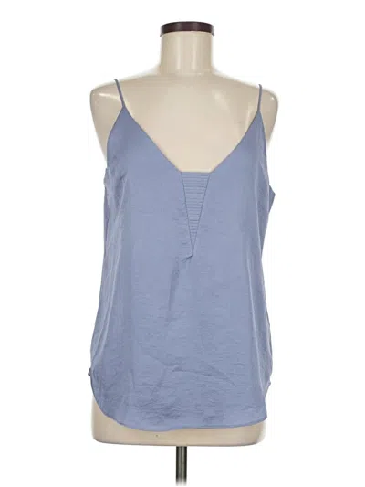 Pre-owned Express Sleeveless Top Blue Halter Neckline Tops