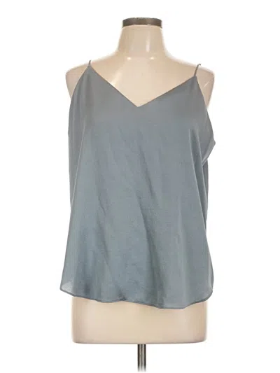 Pre-owned Express Sleeveless Top Blue Halter Neckline Tops