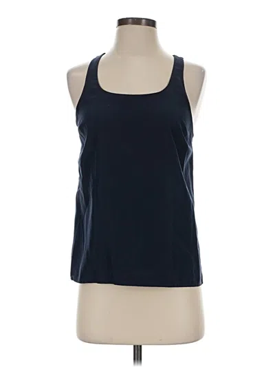 Pre-owned Express Sleeveless Top Blue Halter Neckline Tops