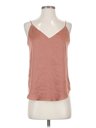 Pre-owned Express Sleeveless Top Brown Halter Neckline Tops