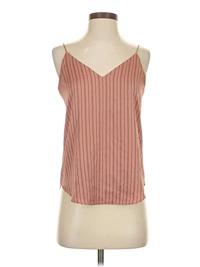 Pre-owned Express Sleeveless Top Brown Halter Neckline Tops