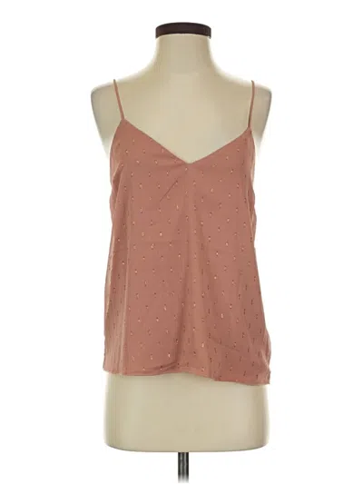 Express Sleeveless Top Brown Halter Neckline Tops