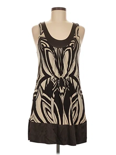 Pre-owned Express Sleeveless Top Brown Scoop Neck Tops