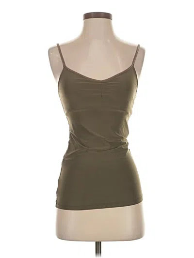 Pre-owned Express Sleeveless Top Brown Strapless Neckline Tops