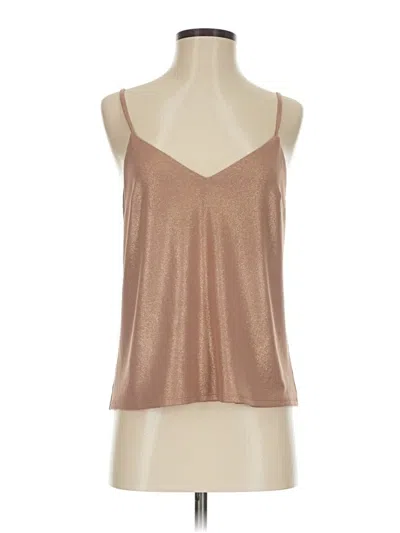 Pre-owned Express Sleeveless Top Brown Sweetheart Neckline Tops