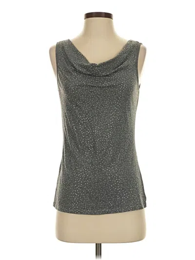 Pre-owned Express Sleeveless Top Gray Cowl Neck Tops
