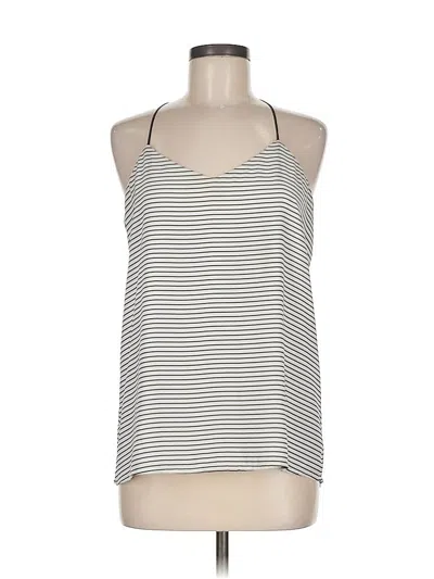 Pre-owned Express Sleeveless Top Gray Halter Neckline Tops