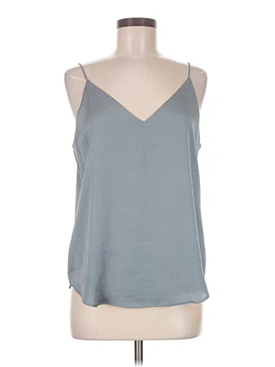 Pre-owned Express Sleeveless Top Gray Halter Neckline Tops