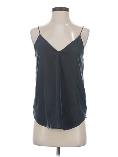 Pre-owned Express Sleeveless Top Gray Halter Neckline Tops
