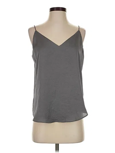 Pre-owned Express Sleeveless Top Gray Scoop Neck Tops