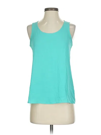 Pre-owned Express Sleeveless Top Green Halter Neckline Tops