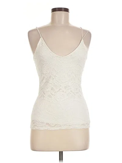 Pre-owned Express Sleeveless Top Ivory Sweetheart Neckline Tops