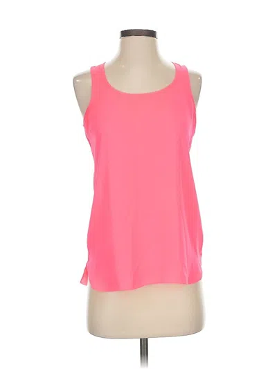 Pre-owned Express Sleeveless Top Pink Halter Neckline Tops