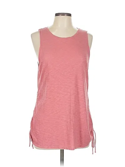 Pre-owned Express Sleeveless Top Pink Halter Neckline Tops