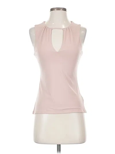 Pre-owned Express Sleeveless Top Pink Halter Neckline Tops