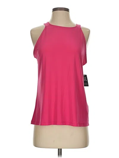 Pre-owned Express Sleeveless Top Pink Halter Neckline Tops