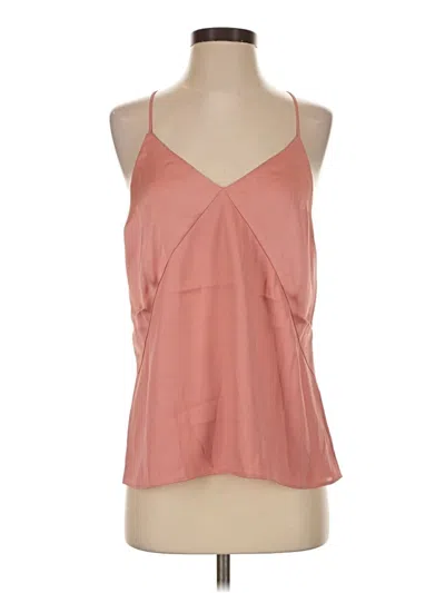 Express Sleeveless Top Pink Halter Neckline Tops