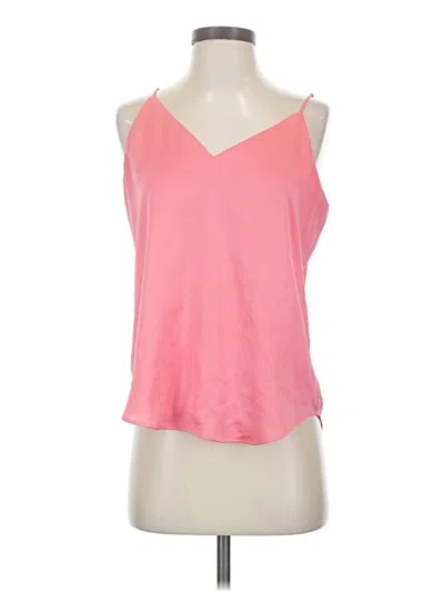 Pre-owned Express Sleeveless Top Pink Halter Neckline Tops