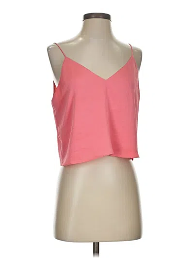 Pre-owned Express Sleeveless Top Pink Sweetheart Neckline Tops