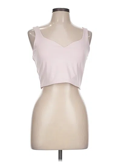 Pre-owned Express Sleeveless Top Pink Sweetheart Neckline Tops
