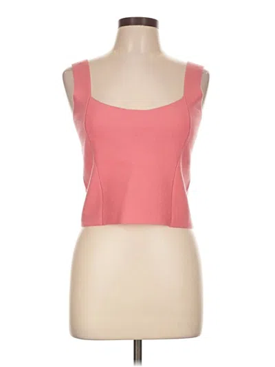 Express Sleeveless Top Pink Sweetheart Neckline Tops