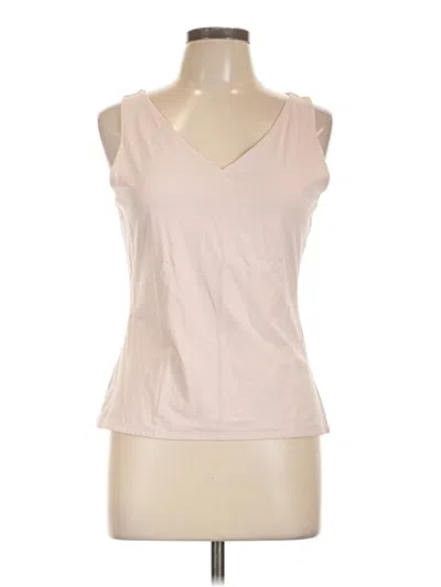 Pre-owned Express Sleeveless Top Pink V Neck Tops