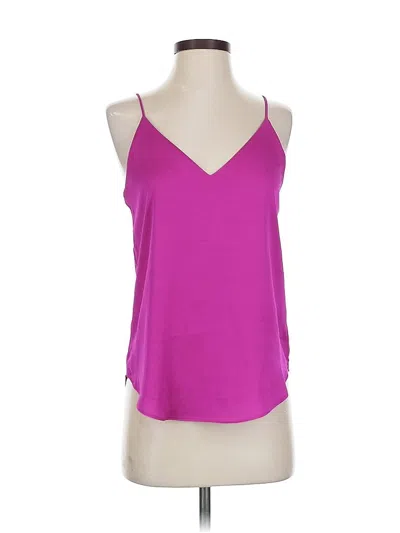 Pre-owned Express Sleeveless Top Purple Halter Neckline Tops