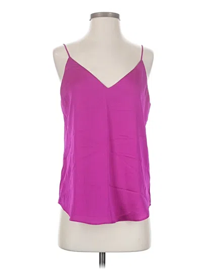 Pre-owned Express Sleeveless Top Purple Halter Neckline Tops